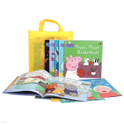 페파 피그 원서 페이퍼백 10종 세트 : Peppa Pig : Yellow Bag [10 books & 1 CD]