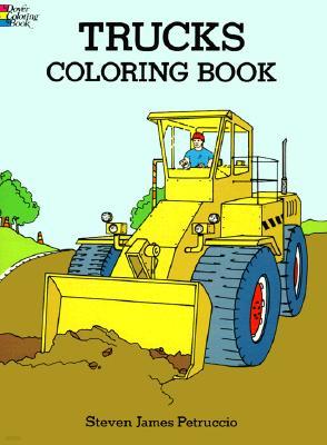 Trucks Coloring Book