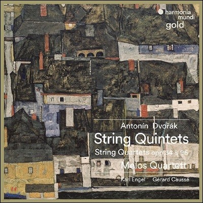 Melos Quartet 庸:   Op. 34, Op. 96 'Ƹ޸ī,   Op. 97, ǾƳ 5 Op. 81 (Dvorak: String Quintets & String Quartets)