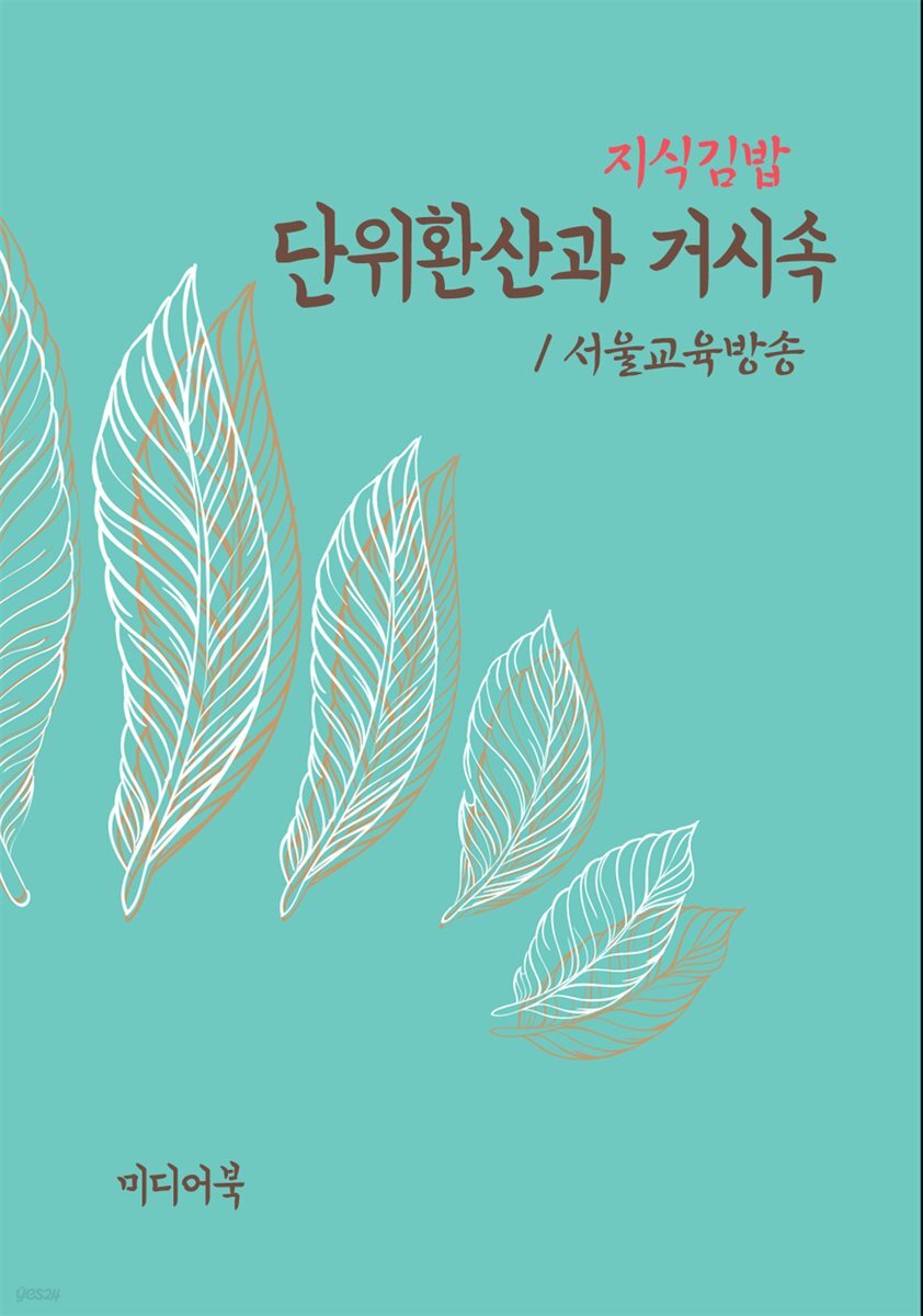 지식김밥 : 단위환산과 거시속