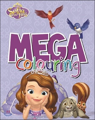 Disney Sofia The First Mega Colouring Book