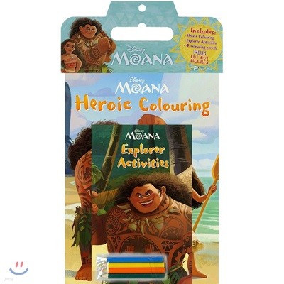 Disney Moana Heroic Colouring - Activity Pack