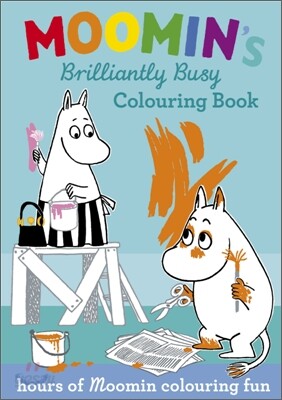Moomin's Brilliantly Busy Colouring Book