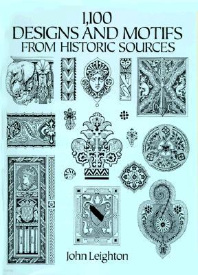 1,100 Designs and Motifs from Historic Sources