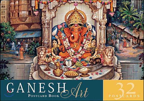 Ganesh Art Postcard Book