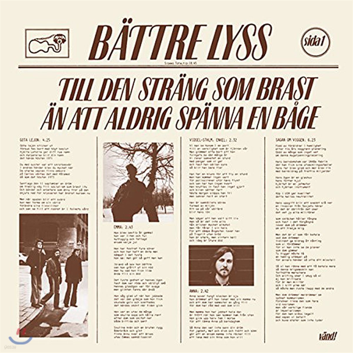 Battre Lyss - Till Den Strang Som Brast… [LP]