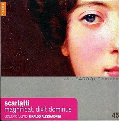 Rinaldo Alessandrini 스카를라티: 마그니피카트, 딕시트 도미누스, 마드리갈 - 알레산드리니 (Alessandro Scarlatti : Magnificat, Dixit Dominus)
