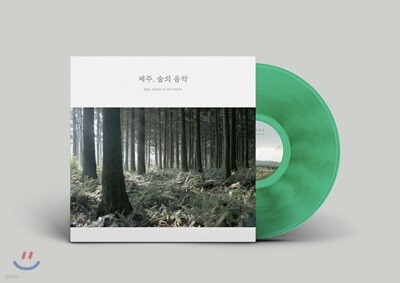 백정현,김예휘,오성종,김성은 — 백정현 - 제주, 숲의 음악 (Jeju, Music of the Forest) 앨범 커버