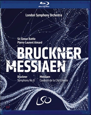 Simon Rattle ũ:  8 / ޽þ: õ   (Bruckner: Symphony No. 8 / Messiaen: Couleurs de la Cite Celeste)