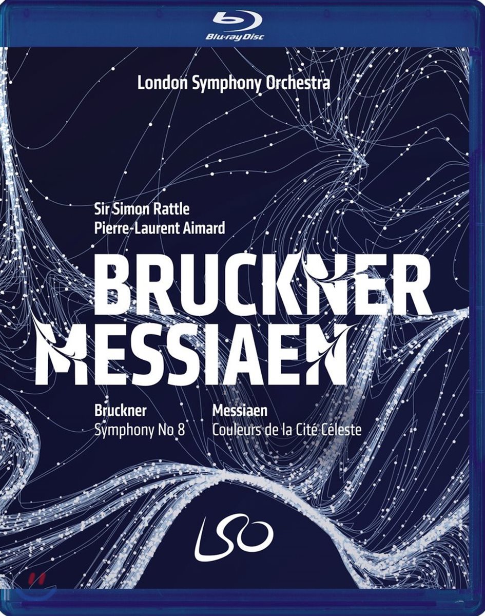 Simon Rattle 브루크너: 교향곡 8번 / 메시앙: 천상의 도시의 색 (Bruckner: Symphony No. 8 / Messiaen: Couleurs de la Cite Celeste)