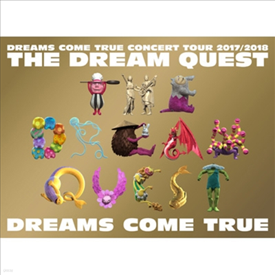 Dreams Come True (帲  Ʈ) - Concert Tour 2017/2018 -The Dream Quest- (Blu-ray)(Blu-ray)(2018)