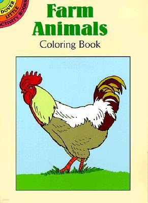 Farm Animals Coloring Book