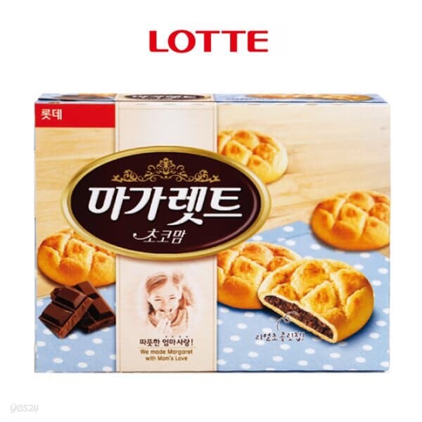 [롯데] 마가렛트 초코맘 16입 396g