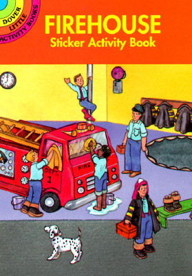 Fire House Sticker Activity Book