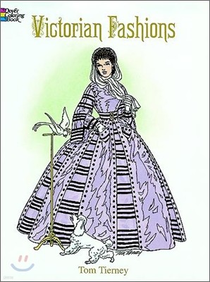 Victorian Fashions Coloring Book