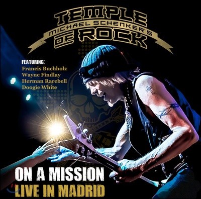 Michael Schenker Temple Of Rock - On A Mission - Live In Madrid [2CD+블루레이 디럭스 에디션]