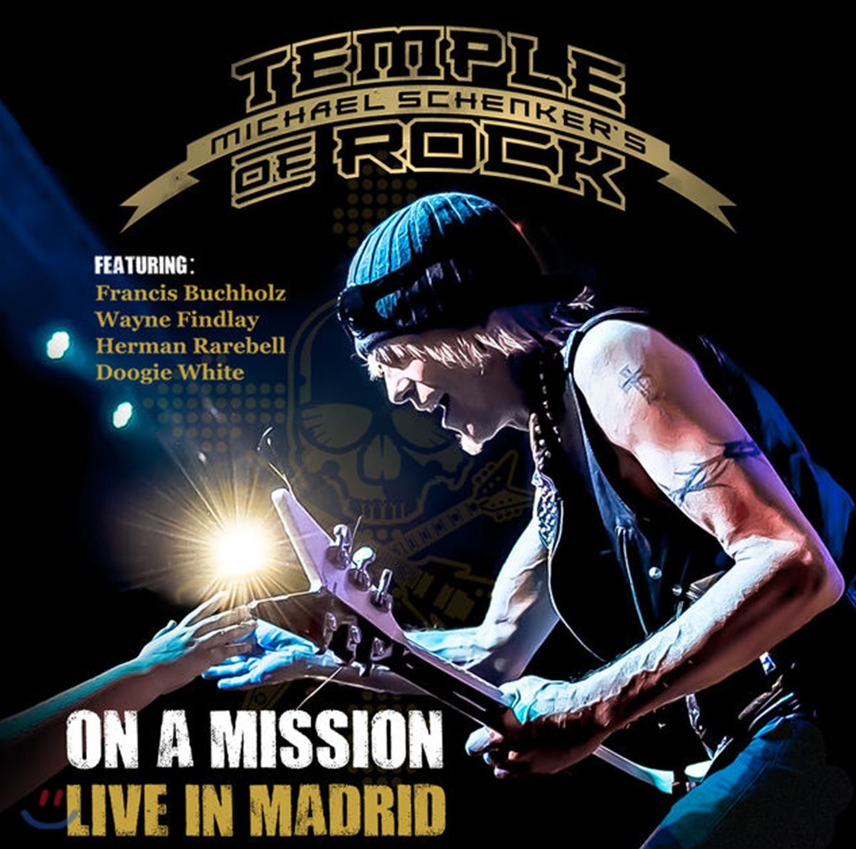 Michael Schenker Temple Of Rock - On A Mission - Live In Madrid [2CD+블루레이 디럭스 에디션]