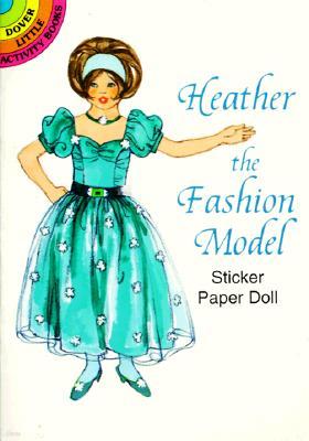Heather Fashion Model Sticker Paper Doll