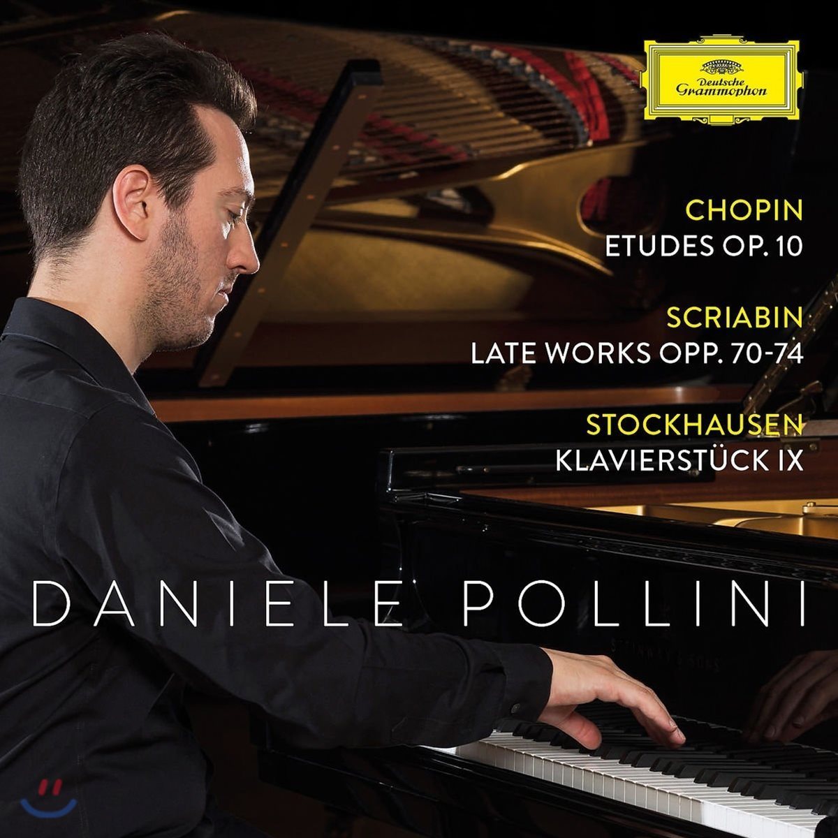 Daniele Pollini 쇼팽: 연습곡 / 스크리아빈: 후기 작품집 / 슈톡하우젠: 클라비어슈튀크 (Chopin: Etudes Op. 10 / Scriabin: Late Works Opp. 70-74 / Stockhausen: Klavierstuck IX)