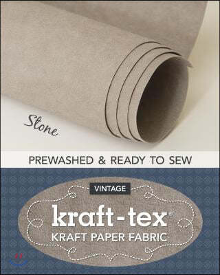 kraft-tex (R) Vintage Roll, Stone Prewashed