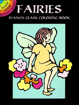 Fairies Stained Glass Coloring Book