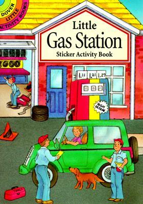 Little Gas Station Sticker Activity Book