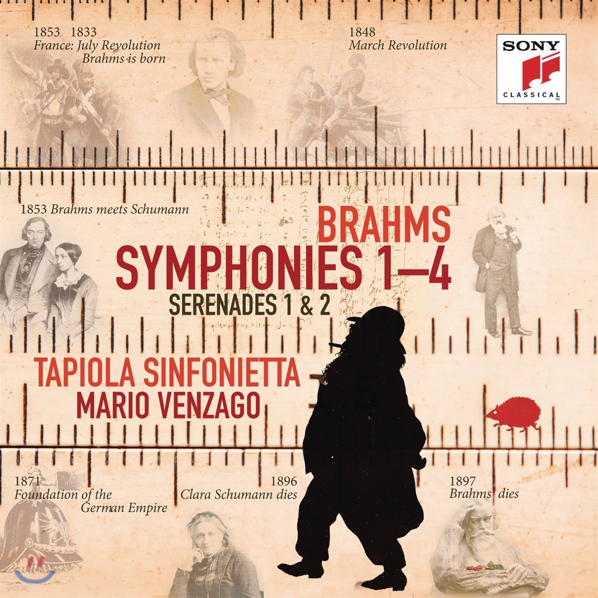 Mario Venzago 브람스: 교향곡 전곡, 세레나데 (Brahms: Symphonies 1-4, Serenades)