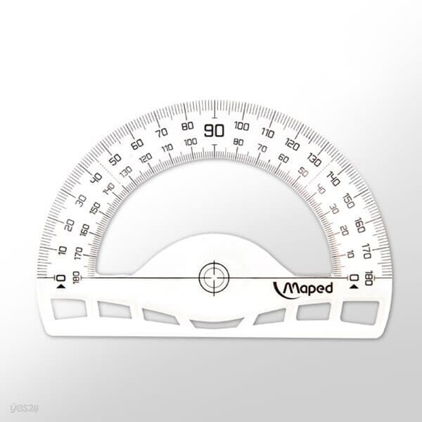 [프랑스 마패드] 지오매트릭 분도기 180도 12cm 242180