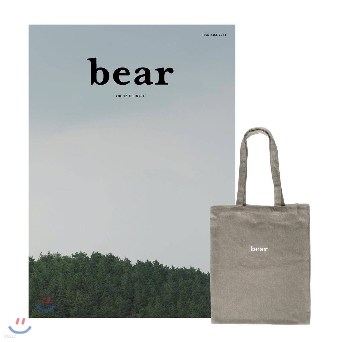 베어 bear (계간) : vol.12 + 에코백 (카키)