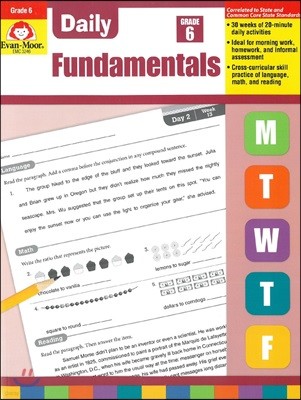 Daily Fundamentals, Grade 6 Teacher Edition
