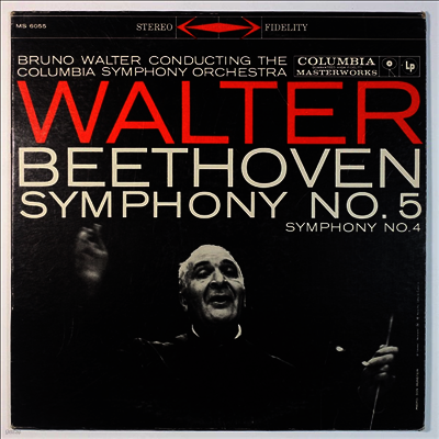 Bruno Walter — 베토벤: 교향곡 4 & 5번 (Beethoven: Symphonies Nos.4 & 5) - Bruno Walter 앨범 커버