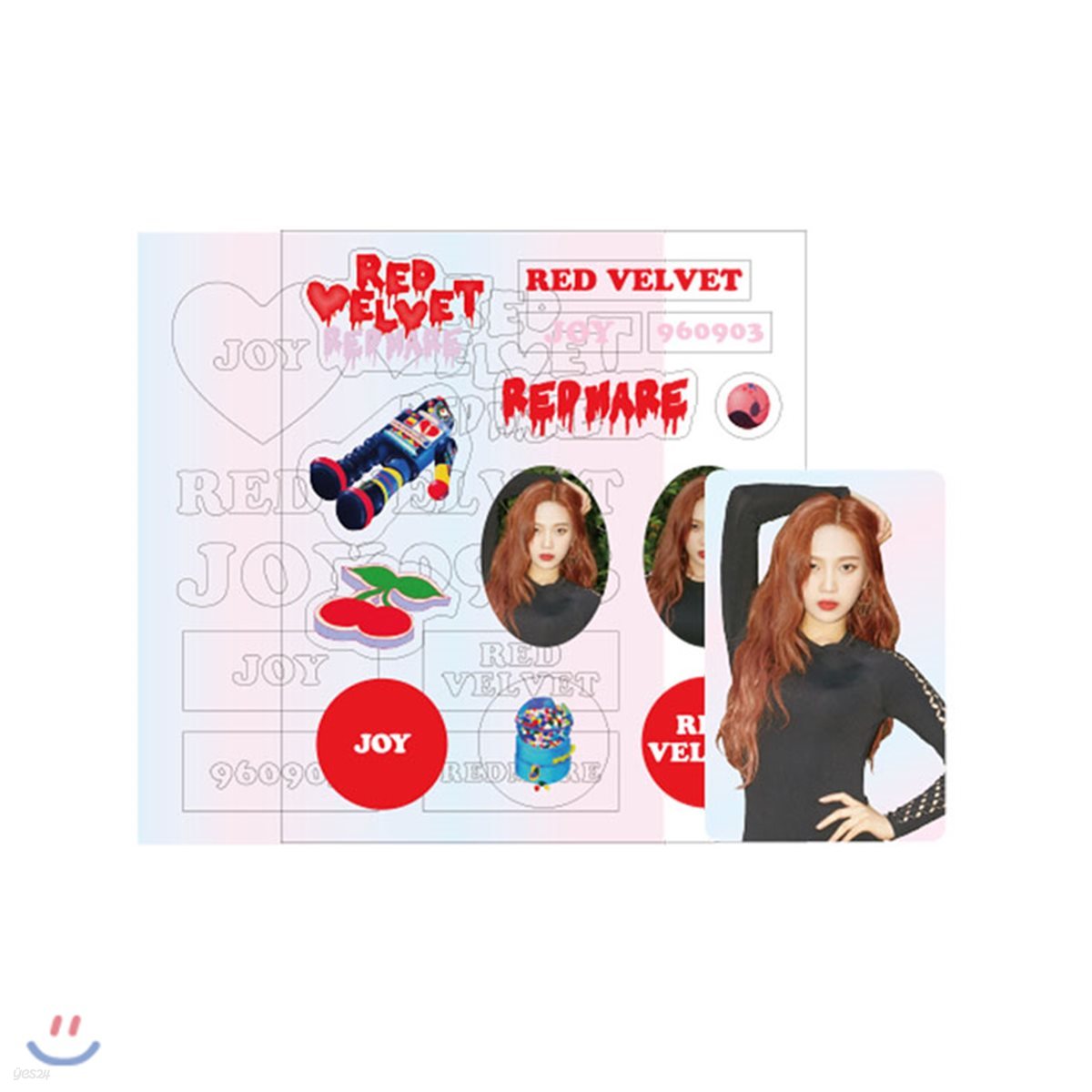 [예약판매]Red Velvet 2018 Redmare 조이 응원봉 데코 스티커 KIT