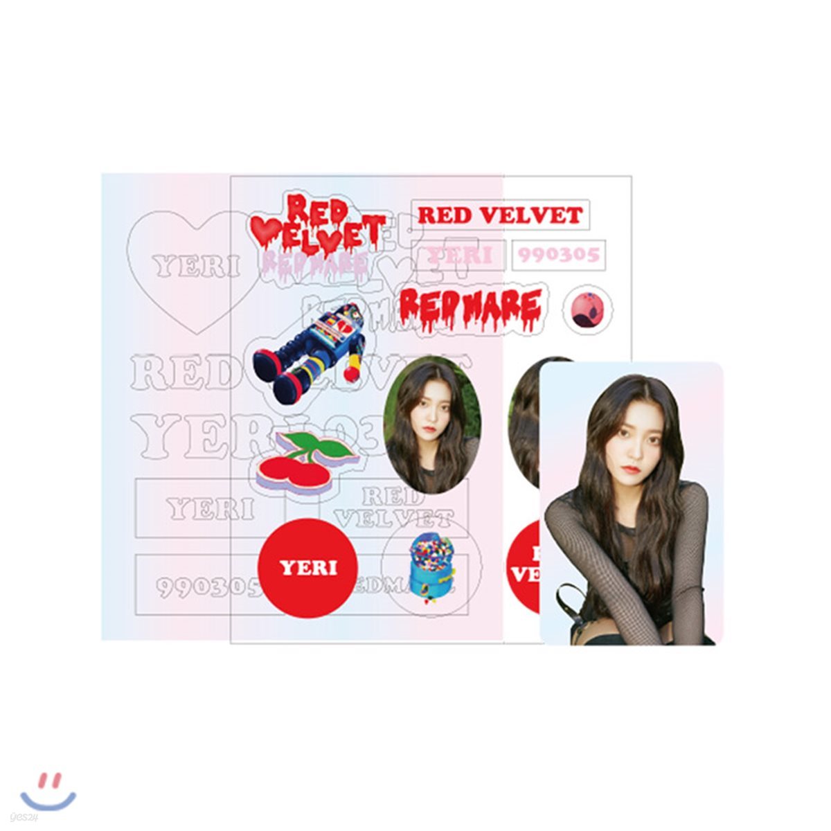 [예약판매]Red Velvet 2018 Redmare 예리 응원봉 데코 스티커 KIT