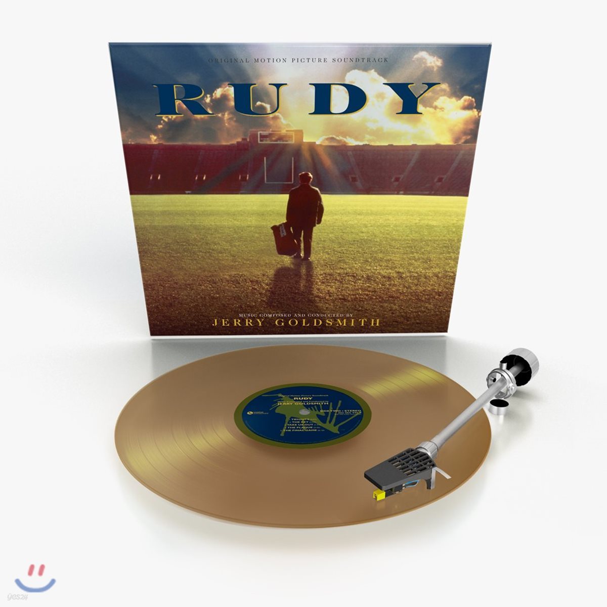 루디이야기 영화음악 (Rudy OST by Jerry Goldsmith 제리 골드스미스) [아이리쉬 골드 컬러 LP]