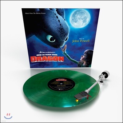 John Powell — 드래곤 길들이기 영화음악 (How To Train Your Dragon OST by John Powell 존 파웰) 앨범 커버