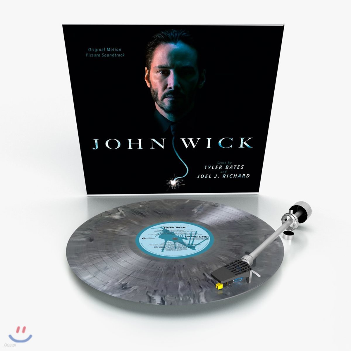 존 윅 영화음악 (John Wick OST by Tyler Bates &amp; Joel Richard) [메탈 컬러 LP]