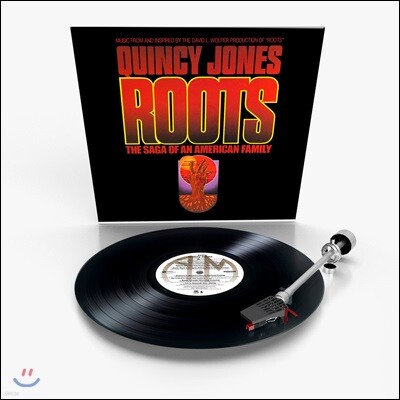 Shelly Manne, Victor Feldman, Ernie Watts, Lee Ritenour — 뿌리 드라마음악 (Roots: The Saga Of An American Family OST by Quincy Jones 퀸시 존스) 앨범 커버