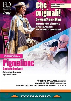 Bruno de Simone / Gianluca Capuano 마이어: 체 오리지날! / 도니제티: 피그말리오네 (Mayr: Che originali! / Donizetti: Pigmalione)