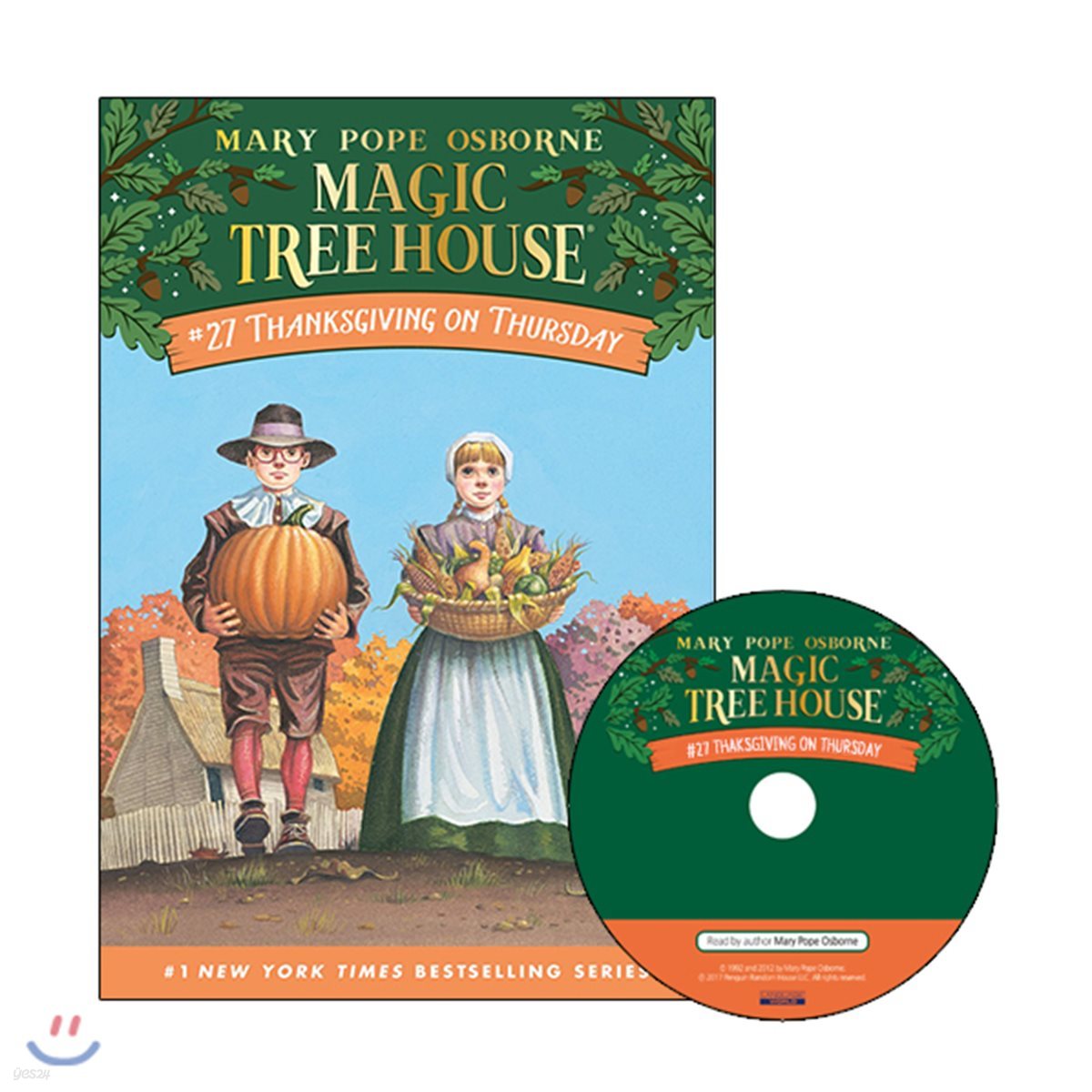 Magic Tree House #27 : Thanksgiving on Thursday (Book + CD)