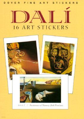 Dali: 16 Art Stickers