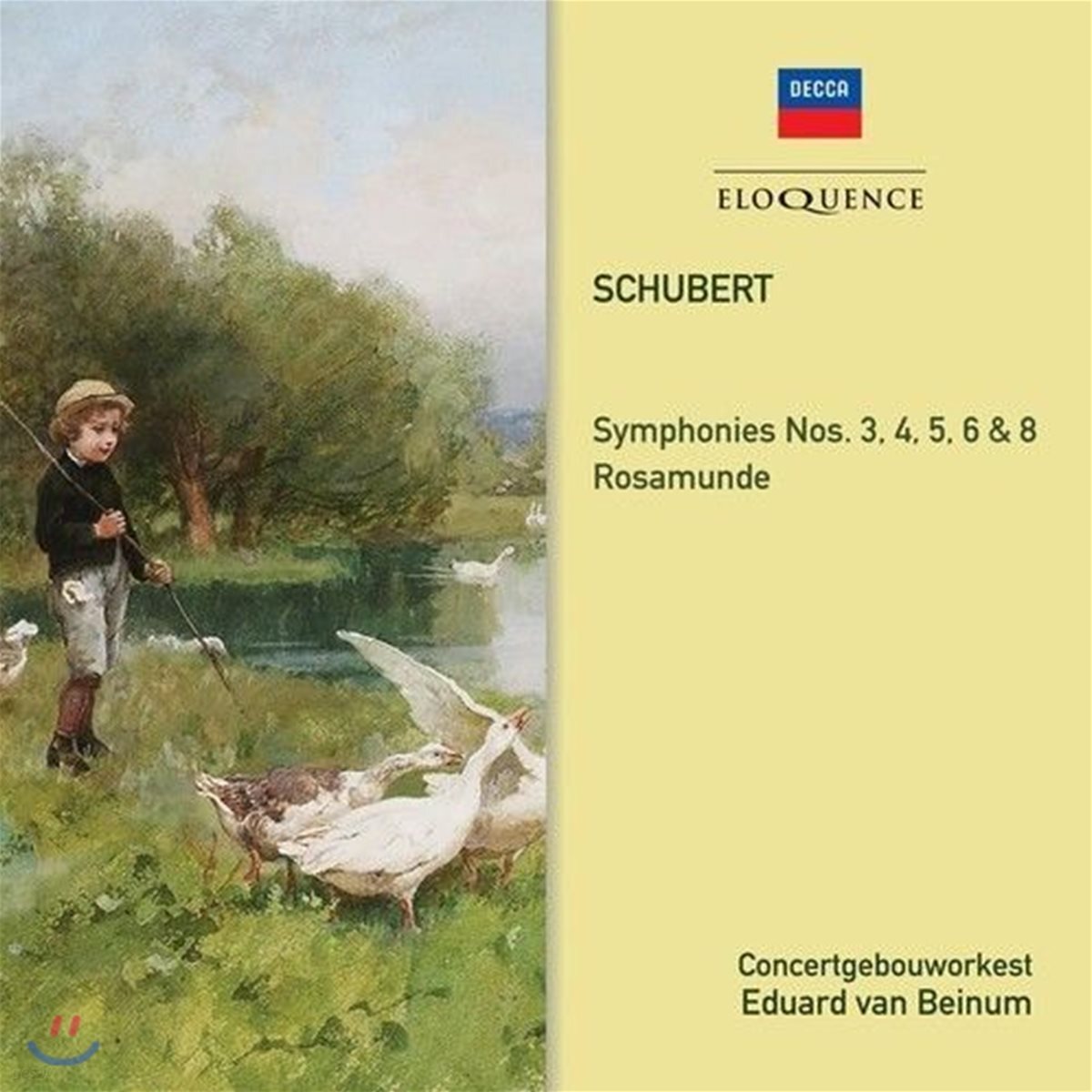 Eduard van Beinum 슈베르트: 교향곡 3, 4, 5, 6, 8번 (Schubert: Symphonies Nos. 3, 4, 5, 6 & 8)