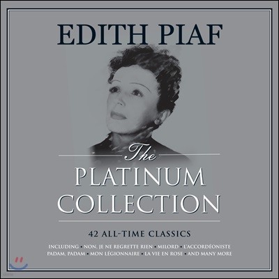 Edith Piaf ( Ǿ) - The Platinum Collection [ȭƮ ÷ 3LP]