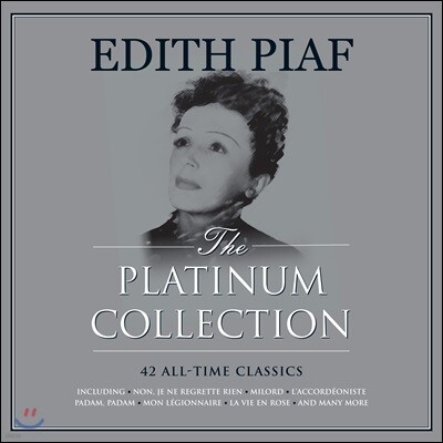 Edith Piaf — The Platinum Collection 앨범 커버