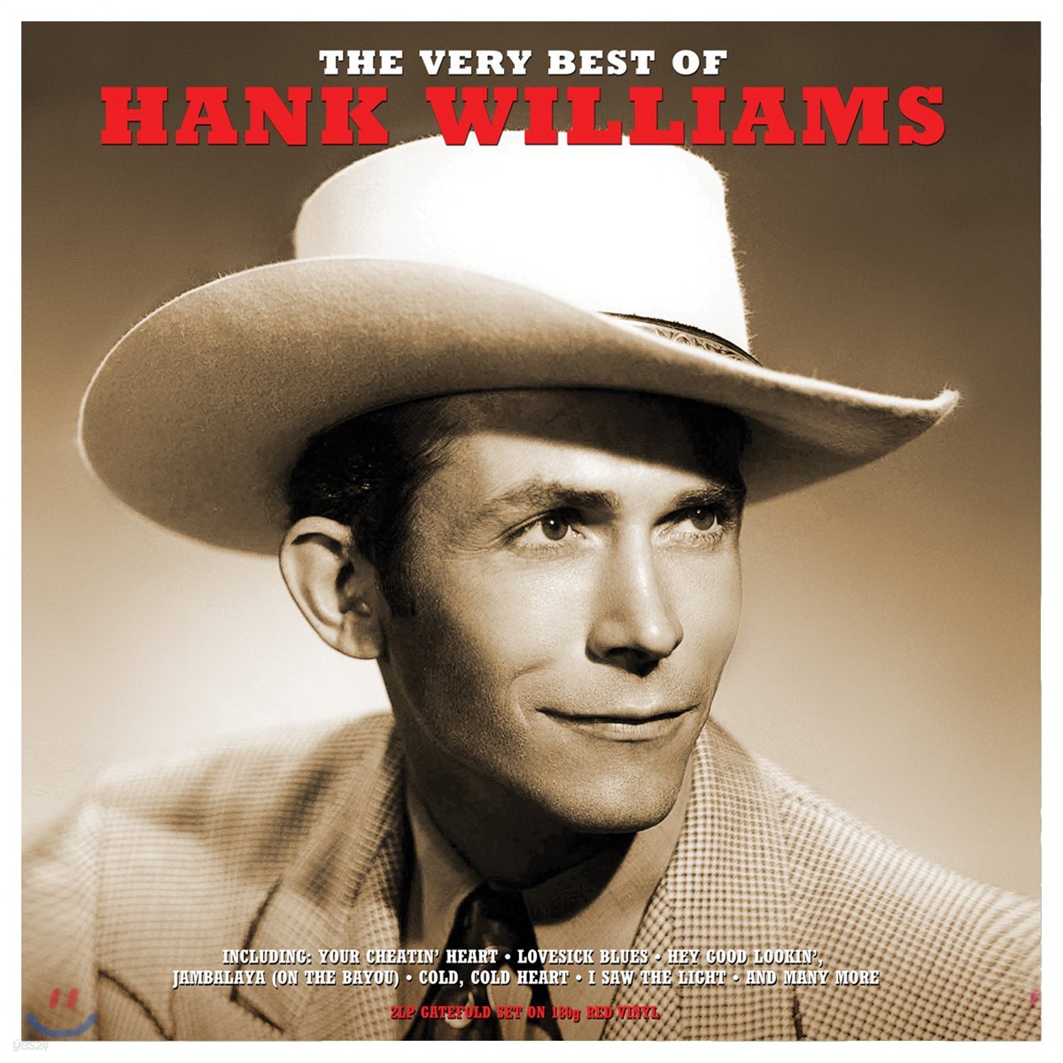 Hank Williams (행크 윌리엄스) - The Very Best Of Hank Williams [레드 컬러 2 LP]