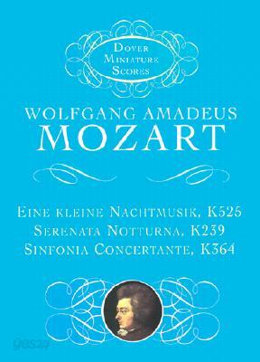 Eine Kleine Nachtmusik, Serenata Notturna, & Sinfonia Concertante