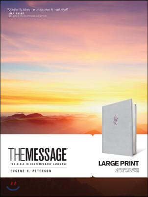 The Message Large Print: The Bible in Contemporary Language