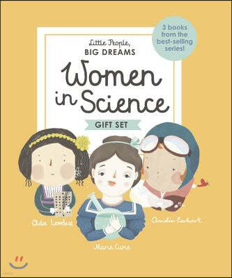 Little People, Big Dreams: Women in Science: 3 Books from the Best-Selling Series! ADA Lovelace - Marie Curie - Amelia Earhart