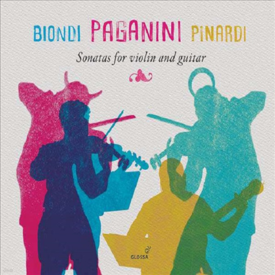İϴ: ̿ø Ÿ  ҳŸ (Paganini: Sonatas for Violin & Guitar)(Digipack)(CD) - Fabio Biondi