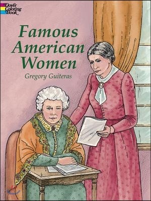 Famous American Women Coloring Book