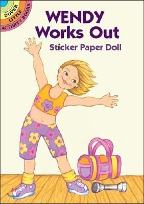 Wendy Works Out Sticker Paper Doll